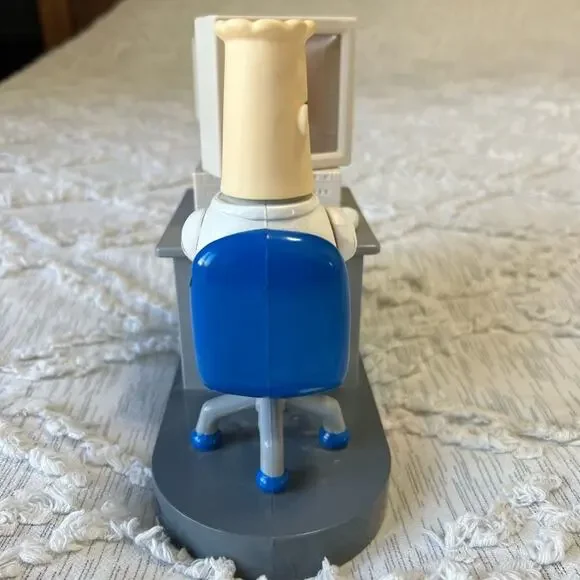 Vintage 1998 Dilbert Electronic Candy M&M Dispenser Works - Picture 6 of 8